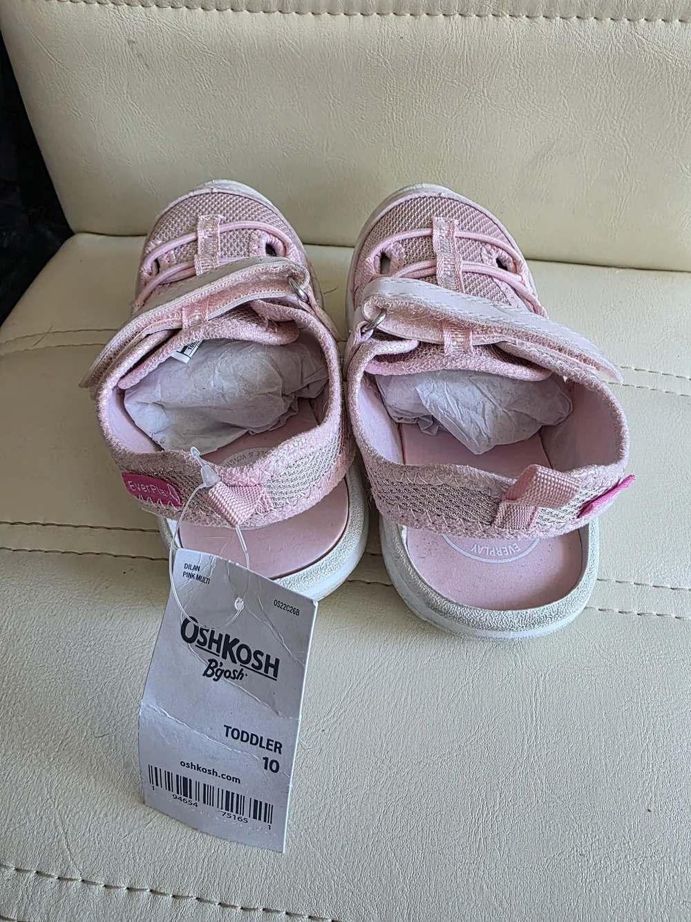 NWT OshKosh B'gosh Pink Kids' Athletic Sandal Sneakers